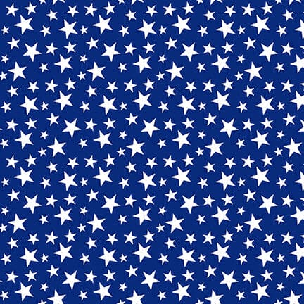NEW! My Happy Place - Tossed Little Stars - Per Yard - by Sharla Fults for Studio e - 6041-71 Blue-Yardage - on the bolt-RebsFabStash