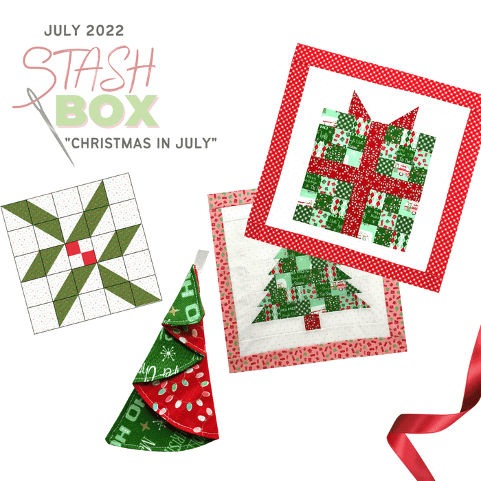 July Stash Box, Christmas in July