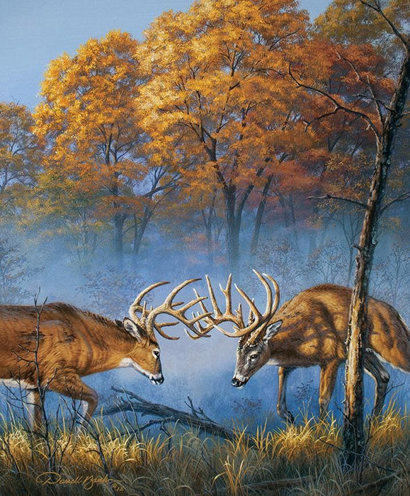 Nature's Finest - per PANEL - Riley Blake Designs - 36" Autumn Glory Caribou Panel - P9954-CARIBOU - RebsFabStash