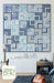 NEW! Blue Labyrinth Pattern - designed by Brigitte Heitland - Zen Chic - 60" x 60" Pieced - RebsFabStash