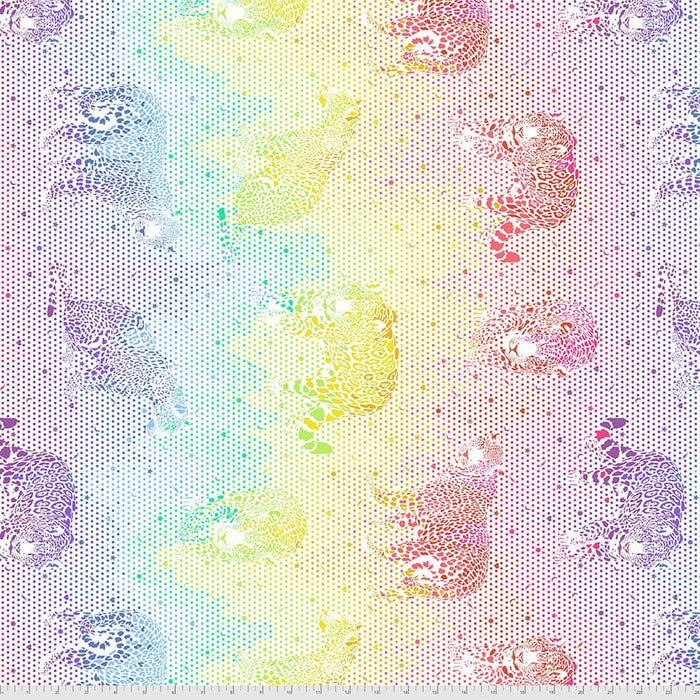 NEW! - Daydreamer - Little Fluffy Clouds - Cloud - Per Yard - by Tula Pink for Free Spirit Fabrics - Yellow, Green, Blue, Ombre - PWTP177.CLOUD - RebsFabStash