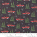 NEW! Homegrown Holidays Fabric - per yard - by Deb Strain for MODA - Farm Black Snowflakes in a Row - 19946 18 - RebsFabStash