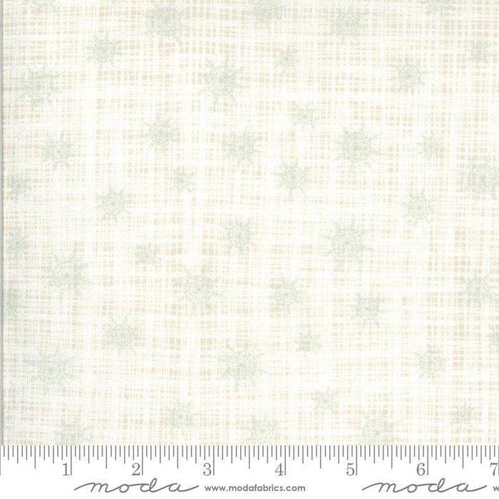 Juniper - Brushed Cotton - by Kate & Birdie Paper Co. for MODA White Plaid Winter Pattern Fabric By RebsFabStash