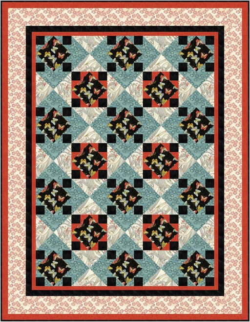New! NIWA Quilt Kit 2 - by P&B Textiles - Quilt by Gina Gempesaw - RebsFabStash