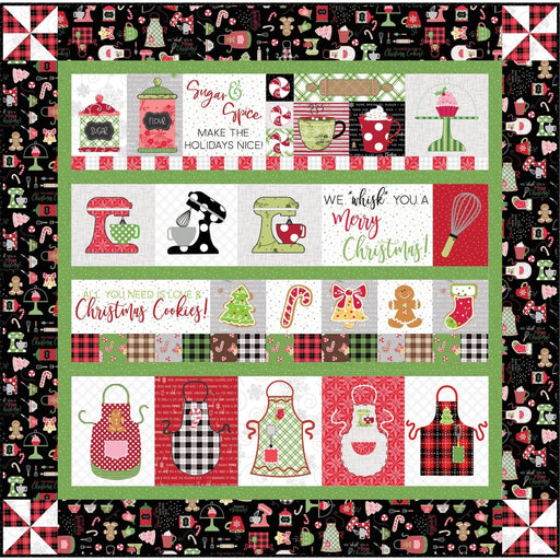 PREORDER! We Whisk You A Merry Christmas - Quilt KIT - Kim Christopherson - Kimberbell Designs - Maywood - Christmas Quilt - RebsFabStash