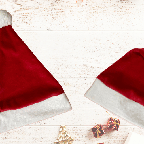Easy Sew Santa Hats
