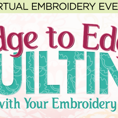 Edge to Edge Quilting, DIME Virtual Event