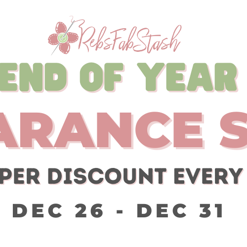 End of Year Clearance Sale