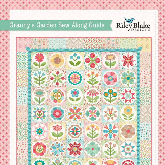 Lori Holt - 'Granny's Garden' Sew Along Guide (Using Granny Chic Fabric) 2019 | RebsFabStash