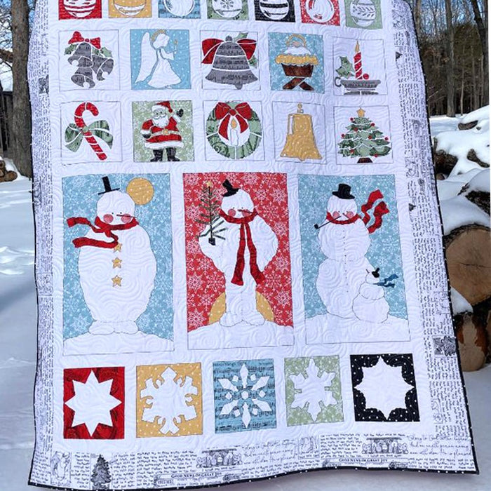 Snowman Sew Along with All About Christmas