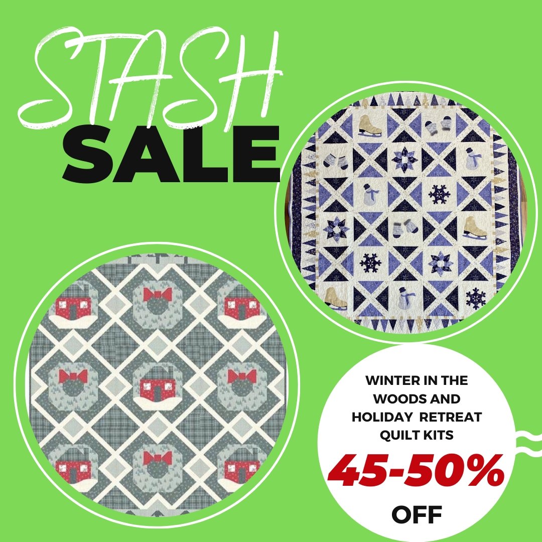RebsFabStash EXCLUSIVE Quilt Kits on sale today! Plus some MUST HAVE Stash builders by Lori Holt! December 21, 2021 | RebsFabStash