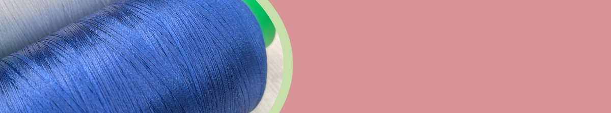 918-1676 5500 yard cone of #40 weight Hanukkah Blue polyester machine  embroidery thread.