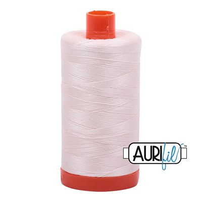 Aurifil - Mako Cotton Thread - 1422 yds/1300m - OYSTER - 50 wt - 1050-2405