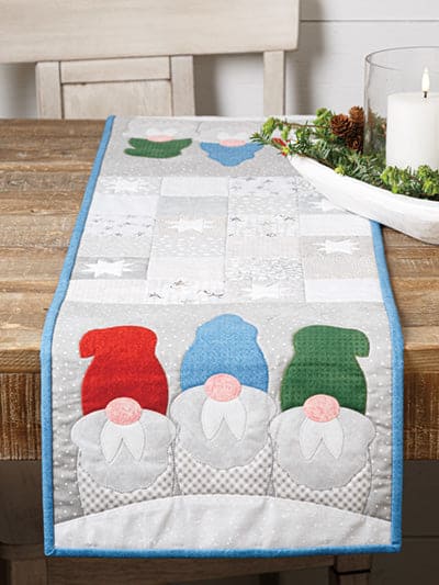 Gathering of Gnomes Table Runner by Chris Malone - PATTERN - for Annie's Quilt Designs - YQ02086-Patterns-RebsFabStash