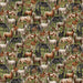 Cottonwood Stables - Per Yard - Multi - Horse Allover - Henry Glass - 3063 66-Sage