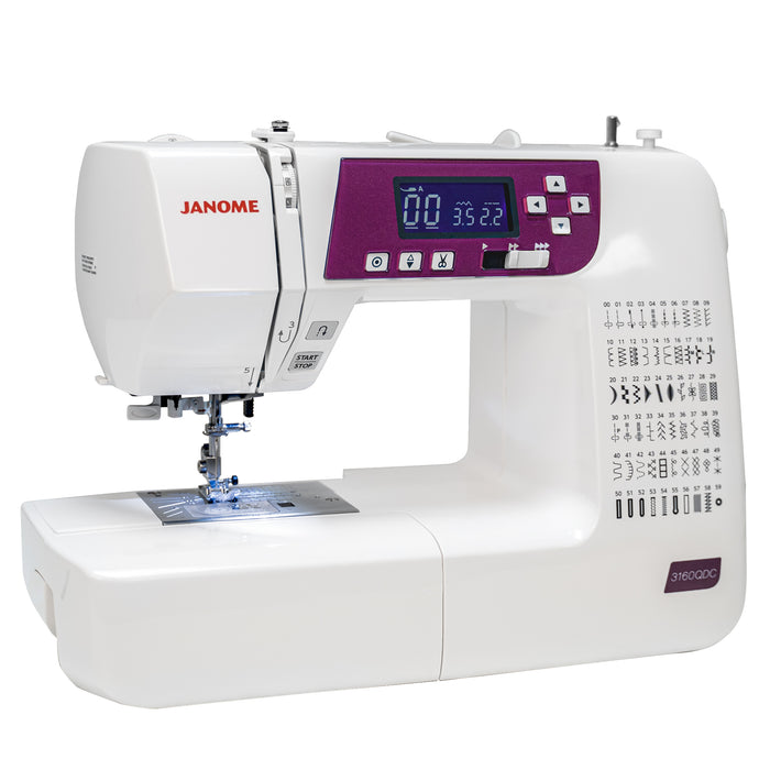Janome 3160 QDC - G -  Sewing Machine - US Orders Only - IN STOCK NOW!!