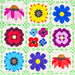 Wildflower Seeds Quilt Kit - uses Suede by P&B Textiles - designed by Kelli Fannin - 50x50-Quilt Kits & PODS-RebsFabStash