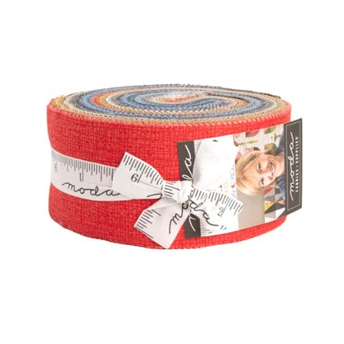 Thatched - Jelly Roll - MODA - by Robin Pickens (40) 2.5" strips - 48626JRN - Buy the Bolt and Save!-Layer Cakes/Jelly Rolls-RebsFabStash