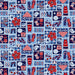 Star-Spangled Beach - Per Yard - by Sharon Lee for Studio E - Patriotic - 7479-11- Chambray