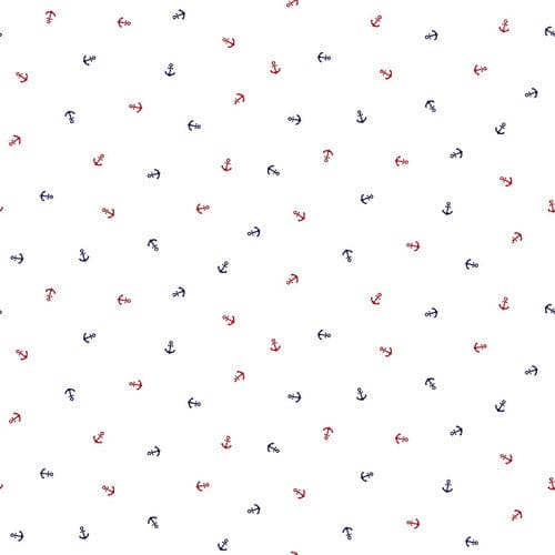 Star-Spangled Beach - Per Yard - by Sharon Lee for Studio E - Patriotic - 7485-11-Chambray