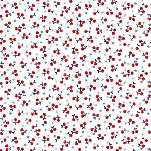 Star-Spangled Beach - Per Yard - by Sharon Lee for Studio E - Patriotic - 7479-11-Chambray
