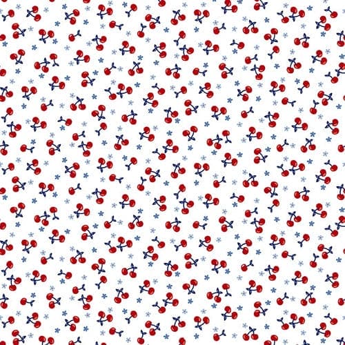 Star-Spangled Beach - Per Yard - by Sharon Lee for Studio E - Patriotic - 7487-77-Navy