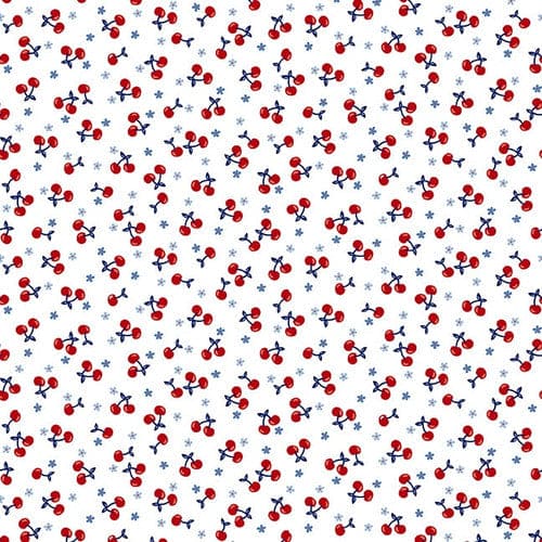 Star-Spangled Beach - Per Yard - by Sharon Lee for Studio E - Patriotic - 7485-11-Chambray