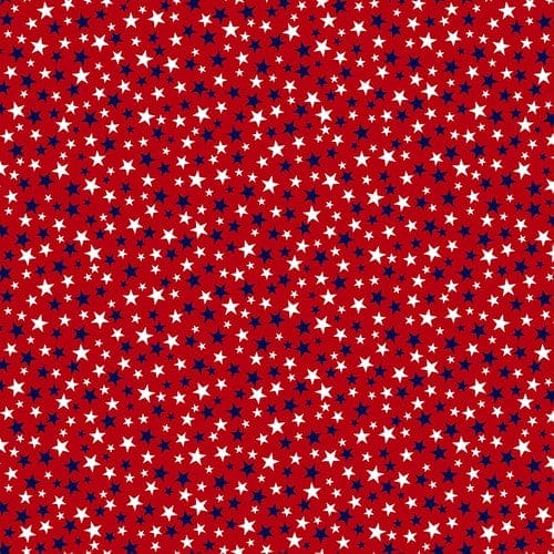 Star-Spangled Beach - Per Yard - by Sharon Lee for Studio E - Patriotic - 7483-77-Navy