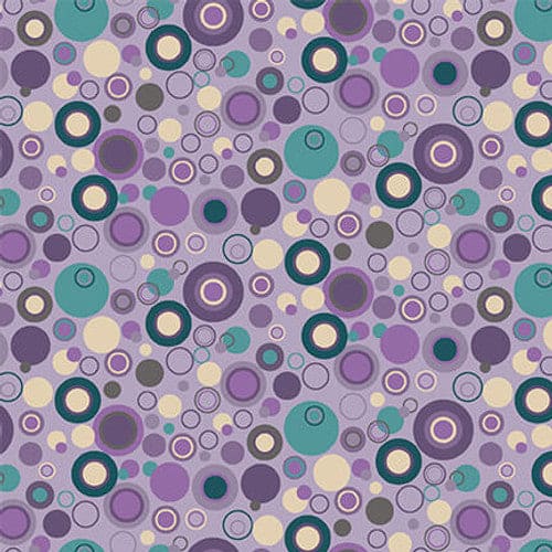 NEW! Bubble Dot Basics - Half Yard Bundle - (12) 18" x 43" - by Leanne Anderson for Henry Glass - HYB-BUBBLE DOT BASICS-12
