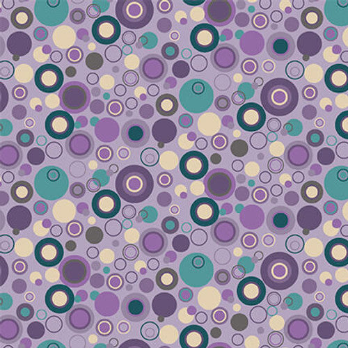 Bubble Dot Basics - per yard - Leanne Anderson - Henry Glass Fabrics 9612-11 Light Blue