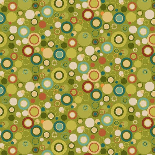 NEW! Bubble Dot Basics - Half Yard Bundle - (12) 18" x 43" - by Leanne Anderson for Henry Glass - HYB-BUBBLE DOT BASICS-12