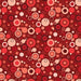 Bubble Dot Basics - per yard - Leanne Anderson - Henry Glass Fabrics 9612-88 Red-Yardage - on the bolt-RebsFabStash