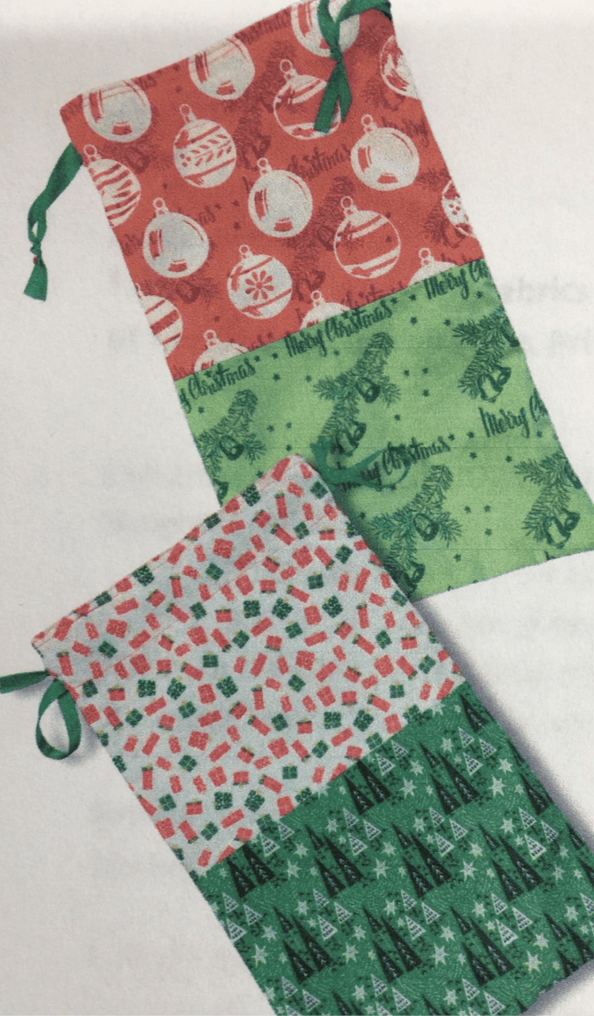 Reversible Fat Quarter Tote Bag - Bag KIT by RebsFabStash