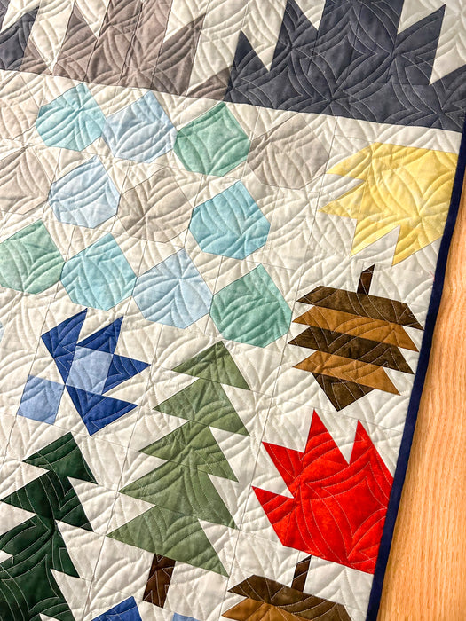 Pacific Northwest Life Quilt Kit - BOM - RebsFabStash Exclusive! - Sew Along starts September 2023! SUBSCRIBE NOW!