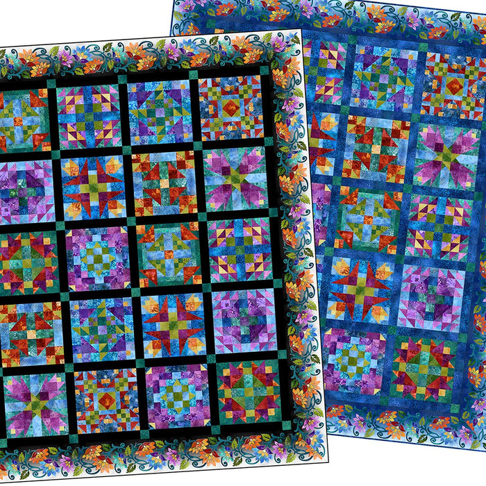 Prism BOM Sampler Quilt Quilt KIT Jason Yenter In The Beginning — RebsFabStash