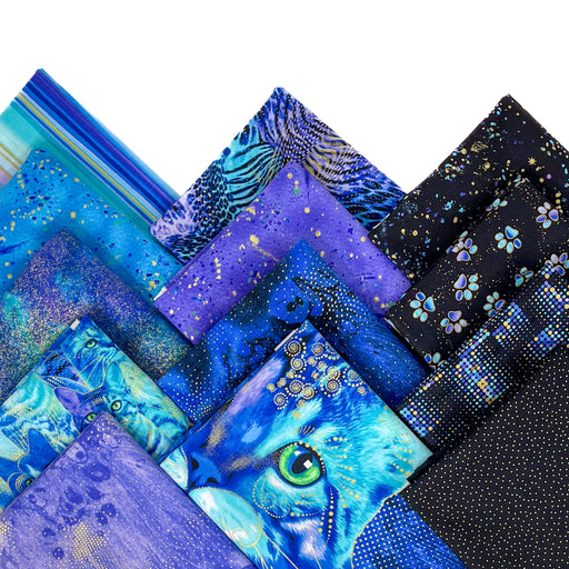Fabric - Timeless Treasures Purple Mix Blender Texture - Half Yard