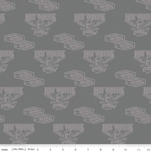 Hot Wheels Classic - Vintage Decals - per yard - by Hot Wheels for Riley Blake Designs - C11482-Cast Iron-RebsFabStash