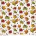 Monthly Placemats - September Leaves - per yard - by Tara Reed for Riley Blake Designs - Fall - C12417-OffWhite-RebsFabStash