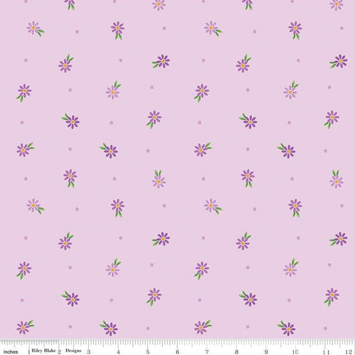 Strength in Lavender - by RBD Designers for Riley Blake Designs - Ditsy Lavender C13224-Yardage - on the bolt-RebsFabStash
