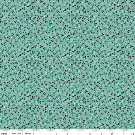 NEW! Home Town - Bodell Heirloom Sea Glass - Per Yard - by Lori Holt of Bee in My Bonnet - Riley Blake Designs - C13594-HEIRSEAGLASS-Yardage - on the bolt-RebsFabStash
