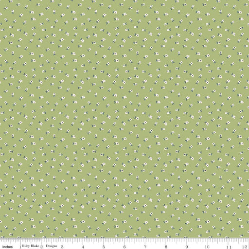 Bee Dots - Lori Holt for Riley Blake Designs - C14169 - Lettuce - Lillian Lettuce