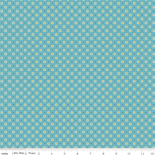 Bee Dots - Lori Holt for Riley Blake Designs - C14172 - Cottage - Vera Cottage