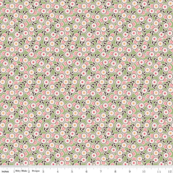 Mercantile - Lori Holt for Riley Blake Designs - Mercantile Delightful - C14388-Denim