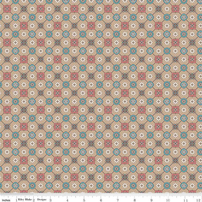 Mercantile - Lori Holt for Riley Blake Designs - Mercantile Delightful - C14388-Denim