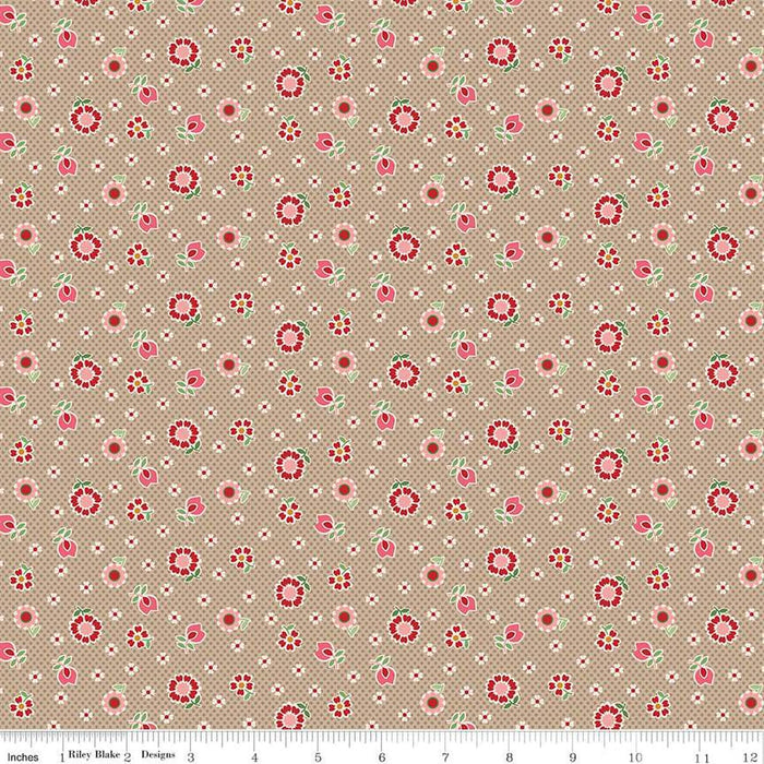 Mercantile - Lori Holt for Riley Blake Designs - Mercantile Delightful - C14388-Denim