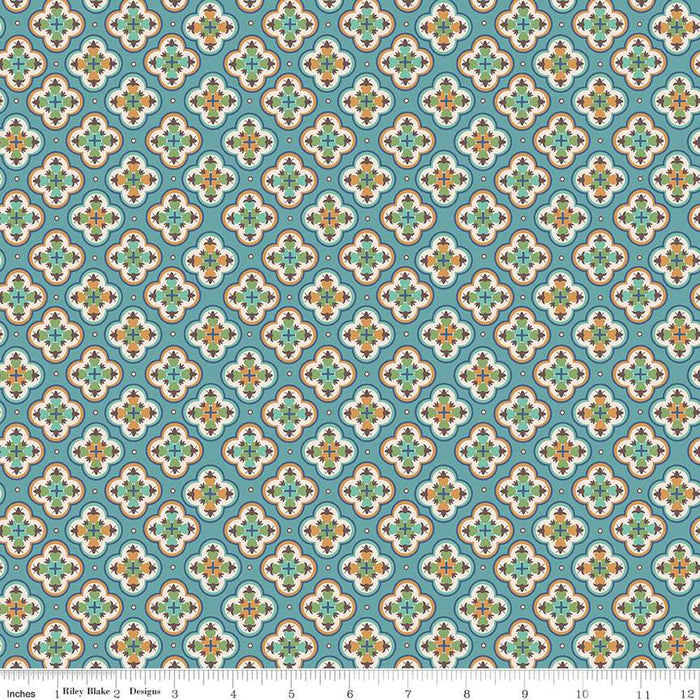 Mercantile - Lori Holt for Riley Blake Designs - Mercantile Delightful - C14388-Denim