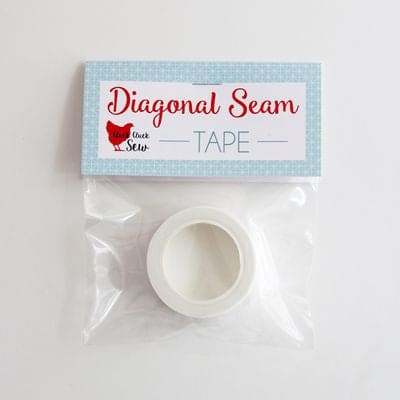 Diagonal Seam Tape - notion - accurate seam allowance - RebsFabStash