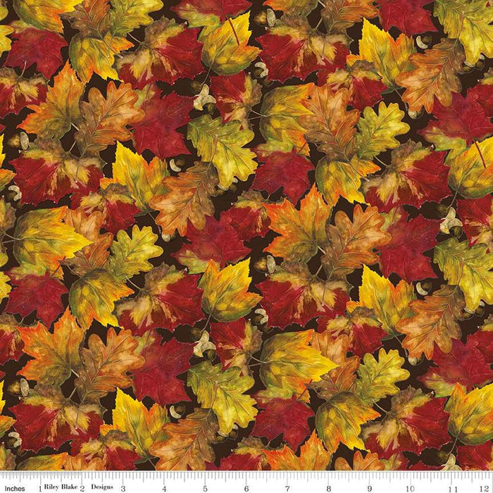 Fall Barn Quilts - Tonal - per yard - by Tara Reed for Riley Blake Designs - Fall - C12204-Brown