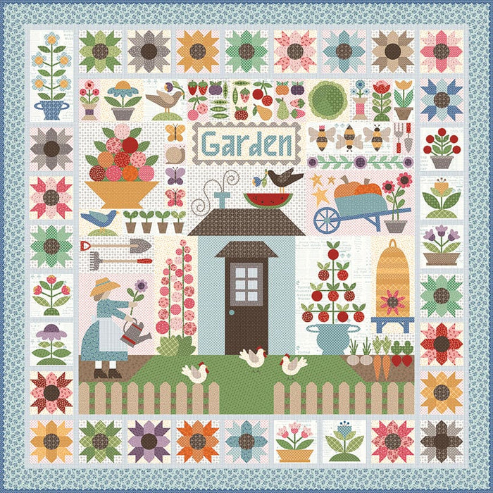Calico Garden Sew Simple Shapes Templates - by Lori Holt of Bee in my Bonnet for Riley Blake Designs - STT-28240