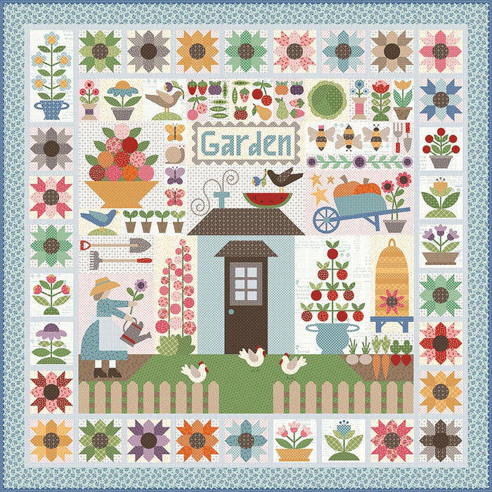 Calico Garden Sew Simple Shapes Templates - by Lori Holt of Bee in my Bonnet for Riley Blake Designs - STT-28240